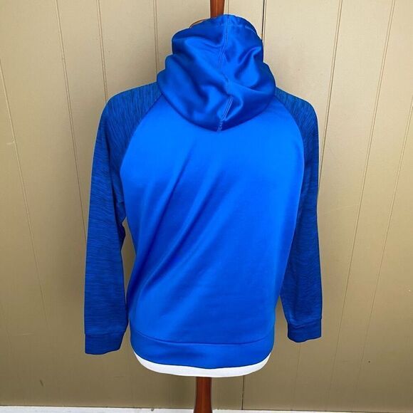 Tek Gear Warm Tek men M pullover drawstring hoodie blue - Picture 7 of 9